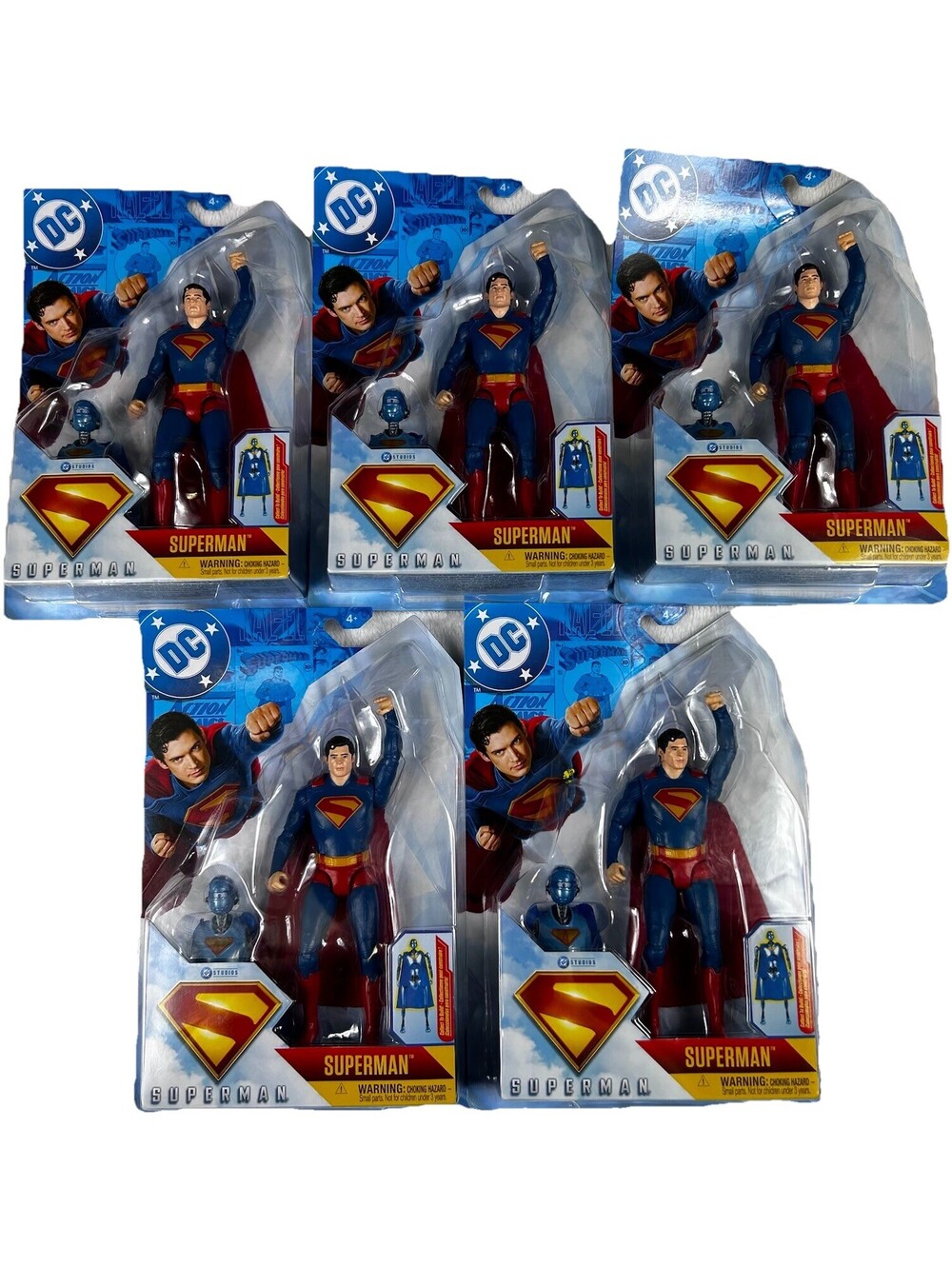 DC Superman 2025 6in Action Figures Lot Of 5 Superman New In Box